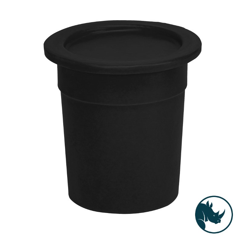 Tapered bin lid - to fit TP2020, black