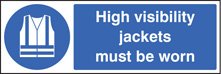 High visibility jackets must be worn