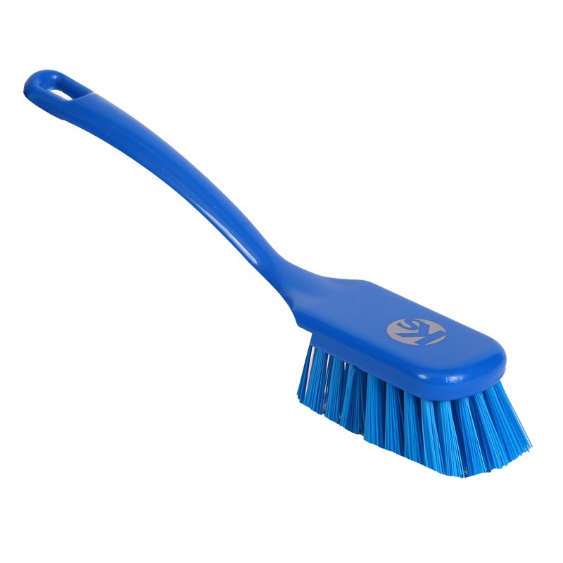 Short Utility Brush - Stiff PBT Bristle, 270mm, Blue