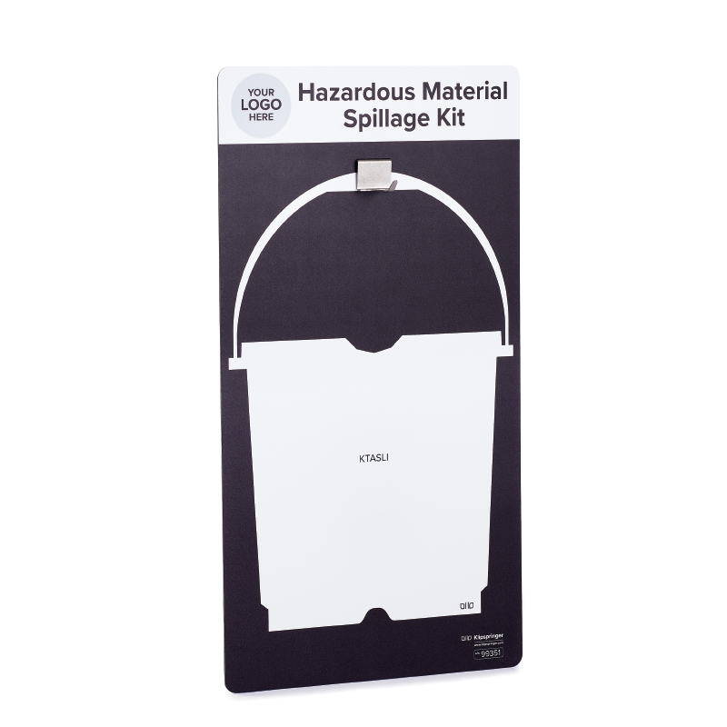 Hazardous Material Spillage Kit Shadow Boards