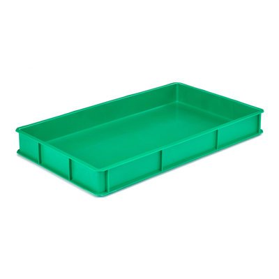 Stacking Tray, 765x455x90mm, Green