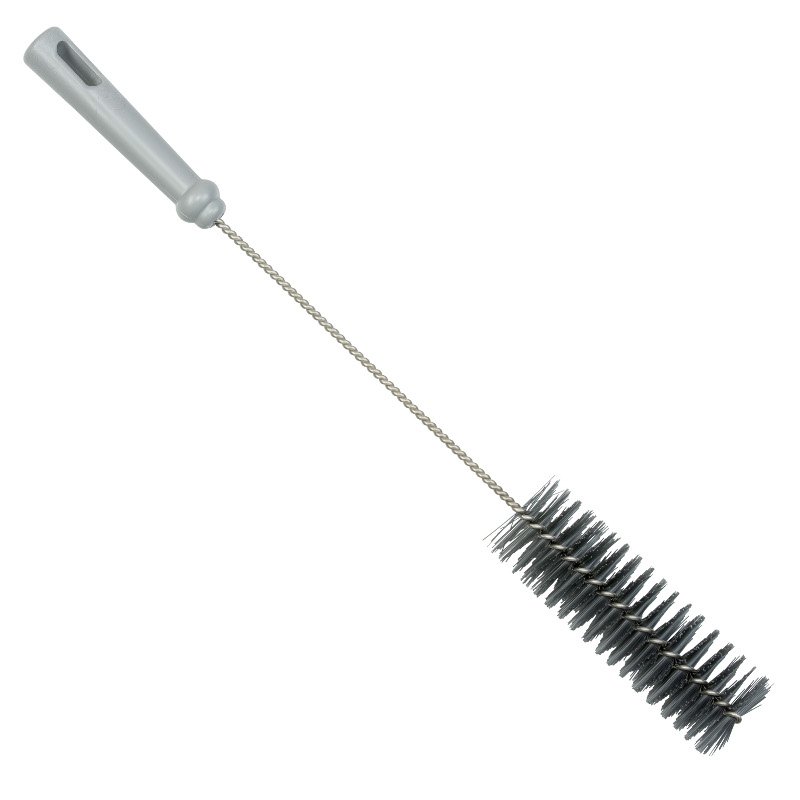 Bottle Brush - PBT Bristle, 50mmØ, 500mm Polygrip Handle,  Grey