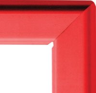 A3 25mm snap frame - red