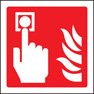 Fire alarm call point symbol