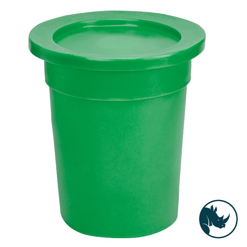 Tapered bin lid - to fit TP2065, green