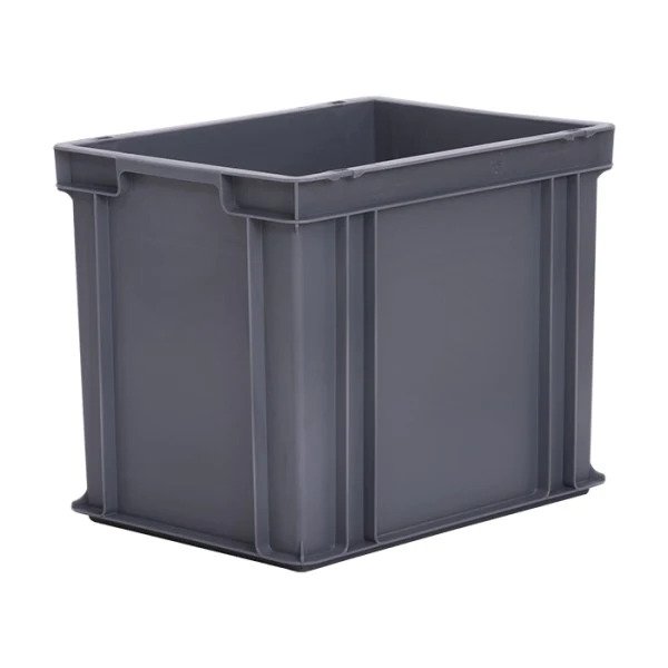 Stacking Box, 400x300x325mm, Grey