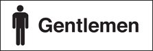 Gentlemen (with male symbol)
