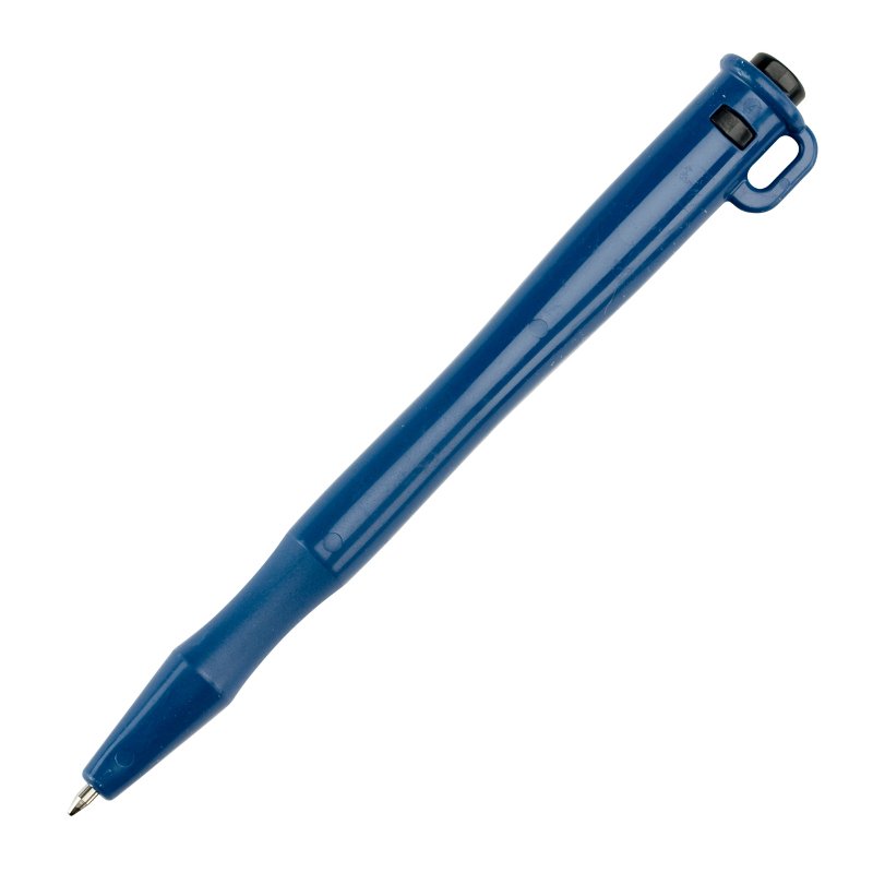 Detectable Non-retractable "Stick" Pen - c/w Lanyard Loop Only