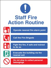 Staff fire action