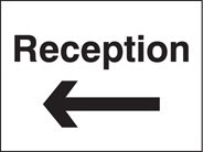 Reception arrow left