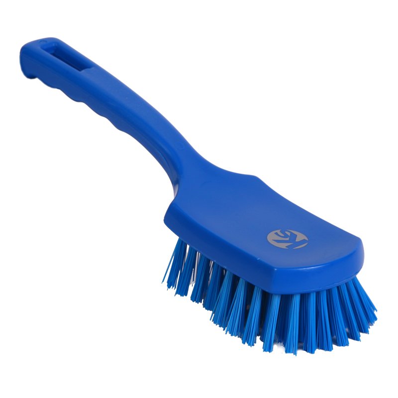 Churn brush - medium/stiff PBT bristle, 275mm, blue