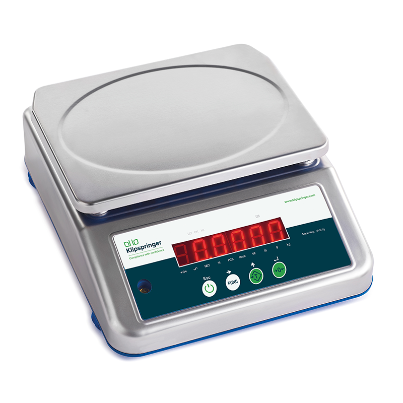 AQUA IP68 Stainless Steel Waterproof Washdown Scales