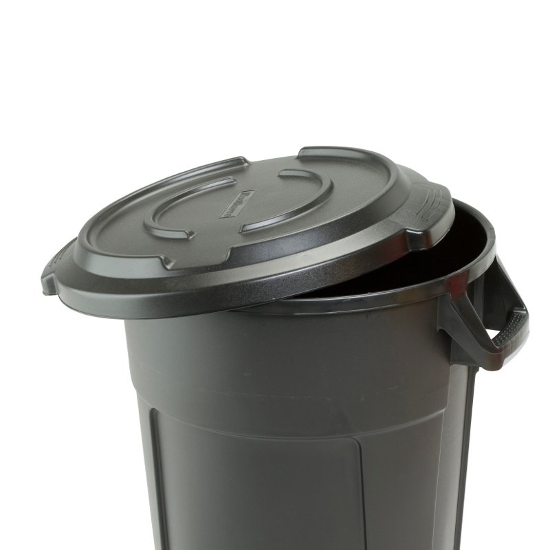 Heavy Duty Waste Bin Lid - To Fit W3085, Black