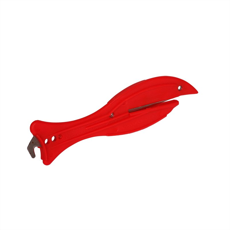 Detectable Fish Safety Knife - x10, Red