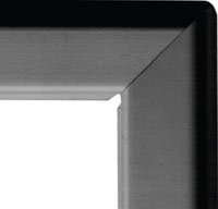 762 x 508mm 25mm snap frame - black