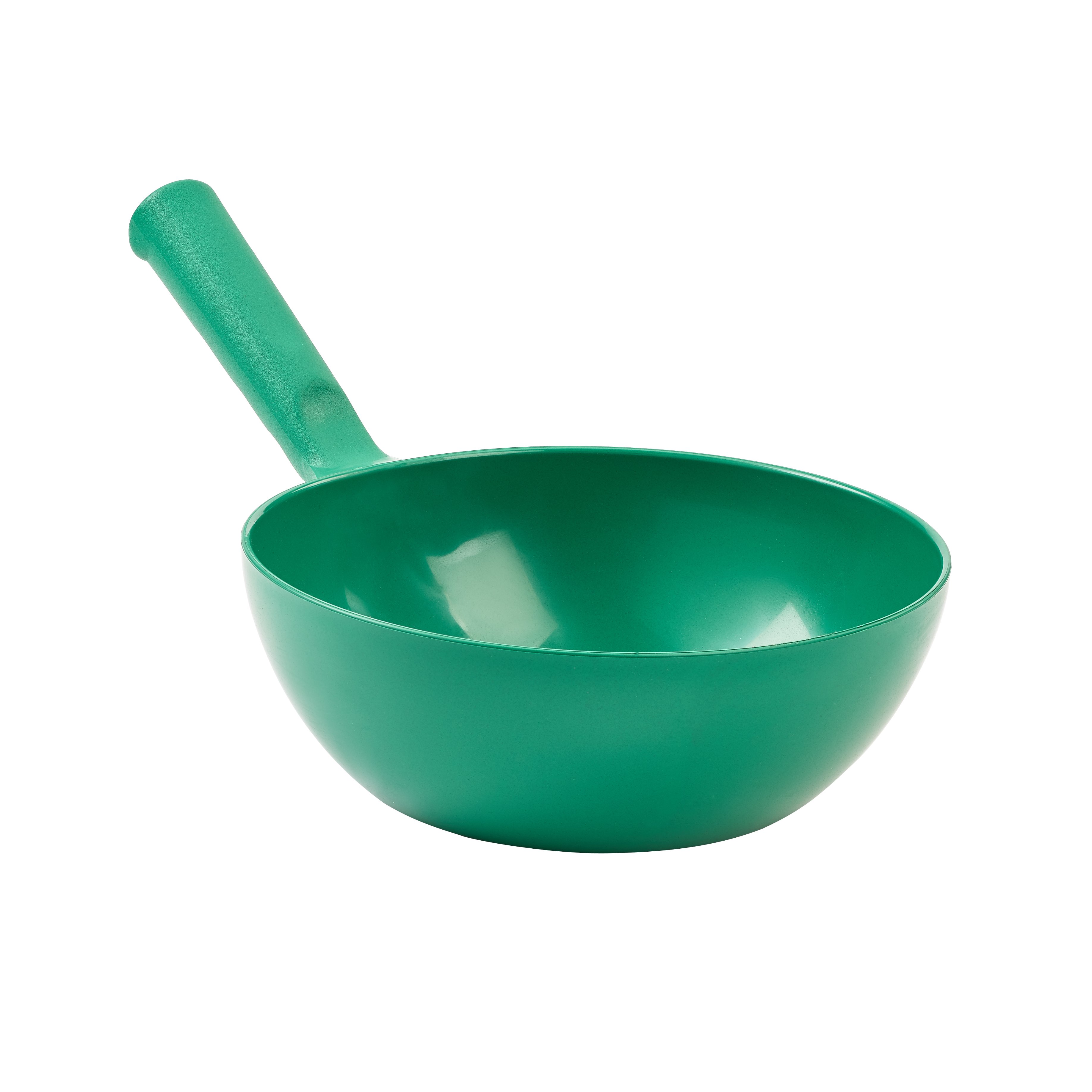 Detectable Round Hand Scoop - 2 Ltr, Green
