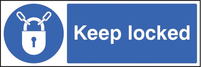 Keep locked