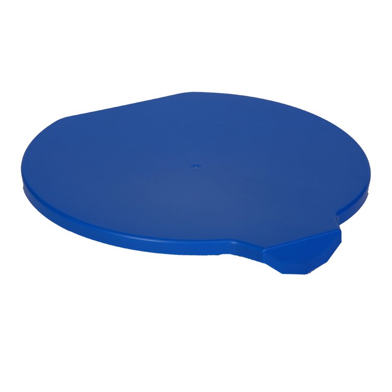 Detectable Foodgrade Production Bucket Lid - Blue