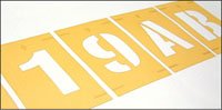Stencil kit A-Z & 0-9 25mm