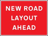 New road layout ahead