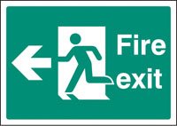 Fire exit left - A4 sav