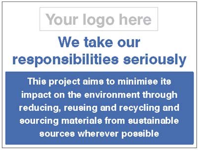 We take our responsibilities seriously   - waste management   Si