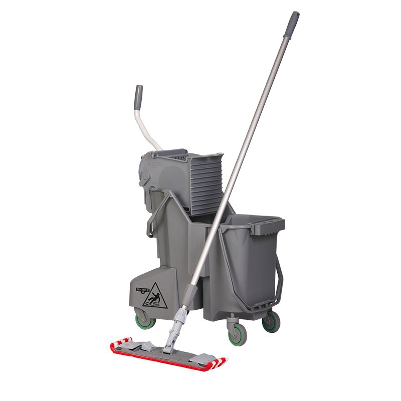 Microfibre Flat Mop - Starter Kit, 30ltr, Red