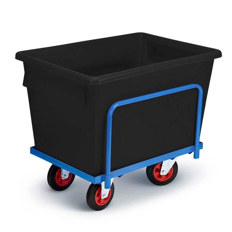 Tapered tank & frame - 370ltr, black (blue frame)