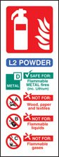 L2 powder extinguisher identification