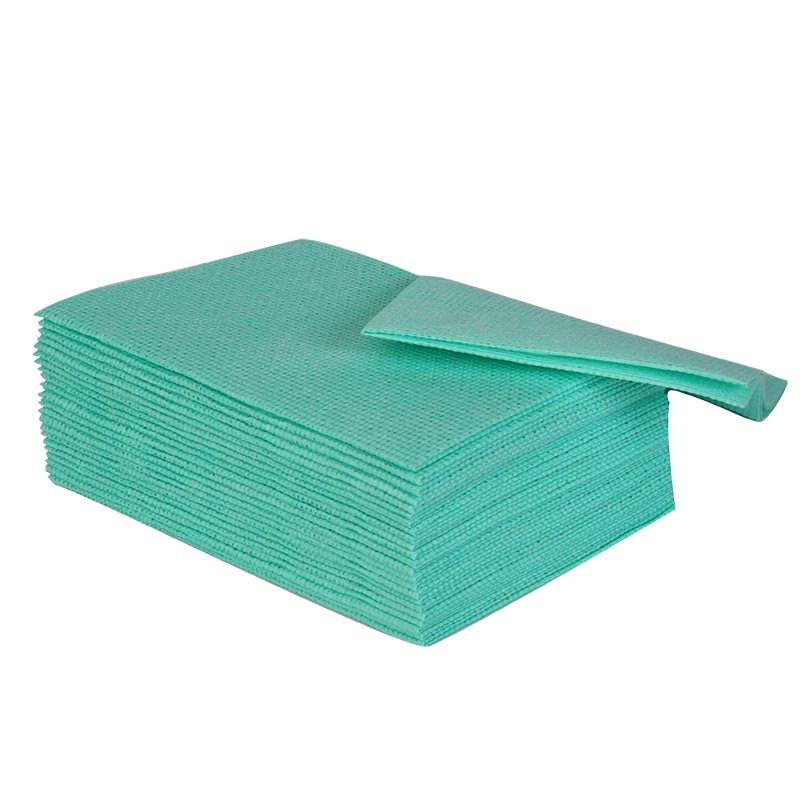 K-Wipe Plus; Anti-Bacterial, Heavy-Duty, Durable, Cleaning Cloth - Green