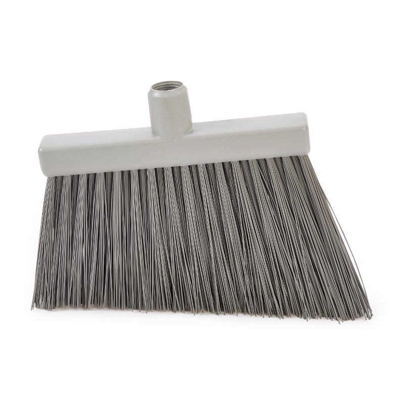 Lobby Brush With Angled Cut - Medium/Stiff PBT bristle, 270mm, Grey