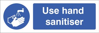 Use hand sanitiser
