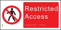 Braille - Restricted access