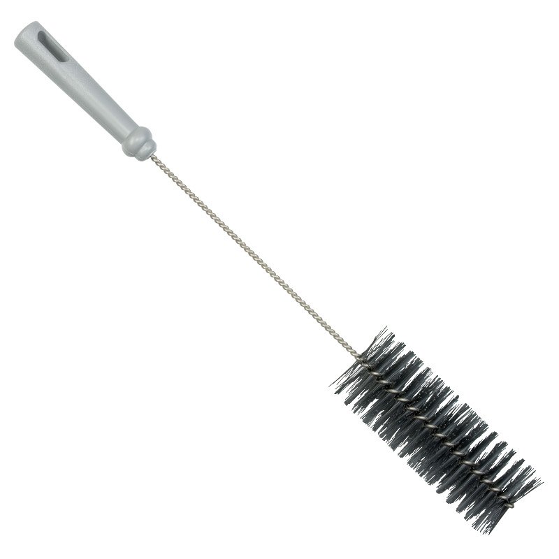 Bottle Brush - PBT Bristle, 60mmØ, 500mm Polygrip Handle, Grey