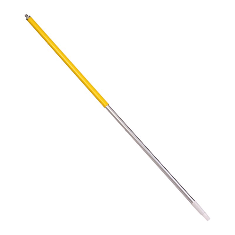Handle - Ergonomic Aluminium, Waterfed Quick Coupler, 1750mm, Yellow