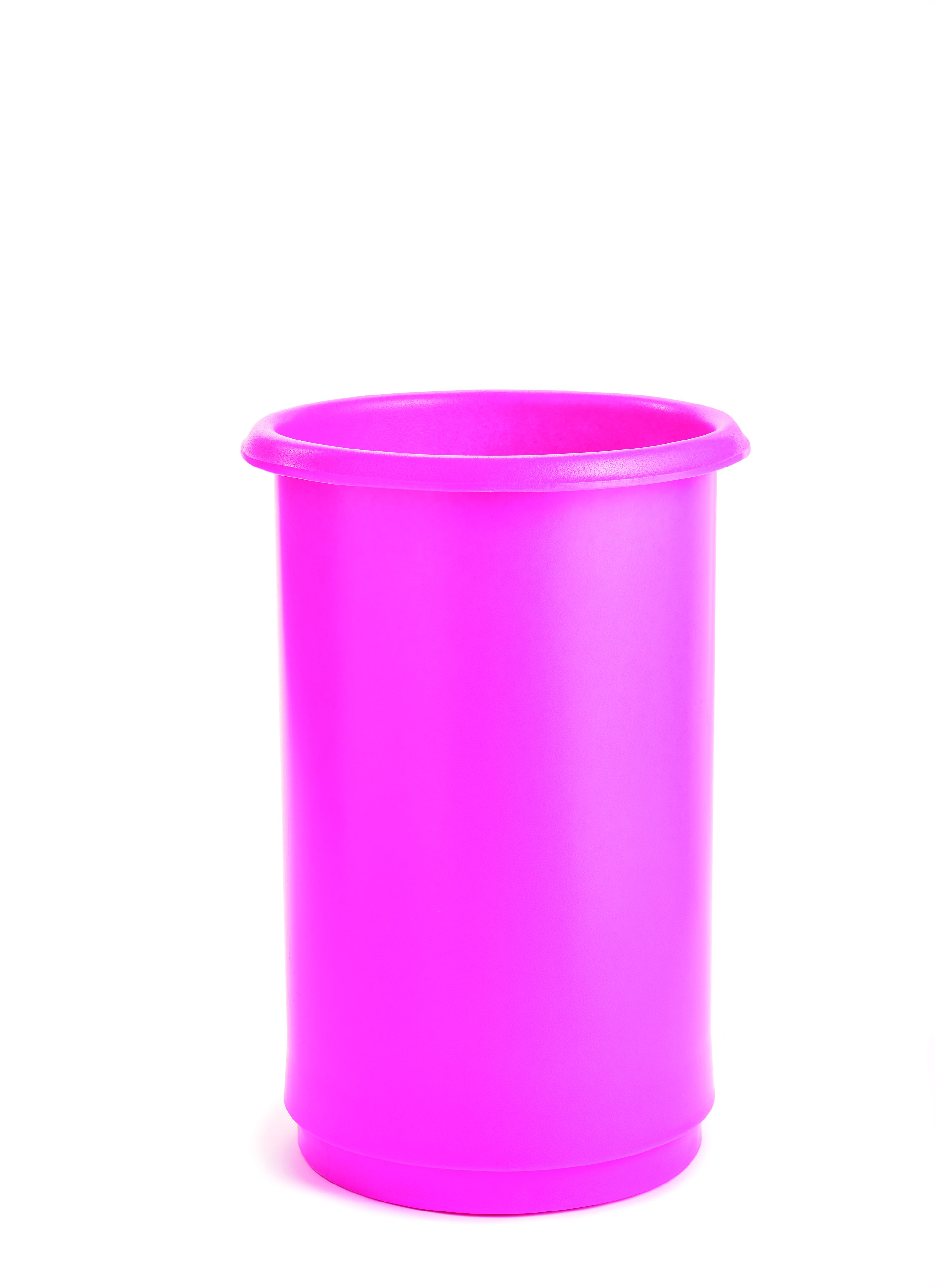 Interstacking bin - 64 ltr, pink