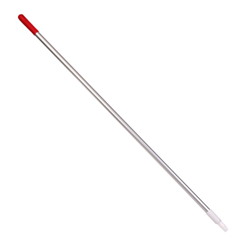 Handle - standard aluminium, threaded, 1750mm, red