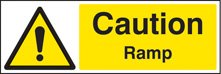 Caution ramp