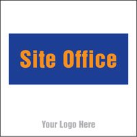 Site office, site saver sign 400x400mm