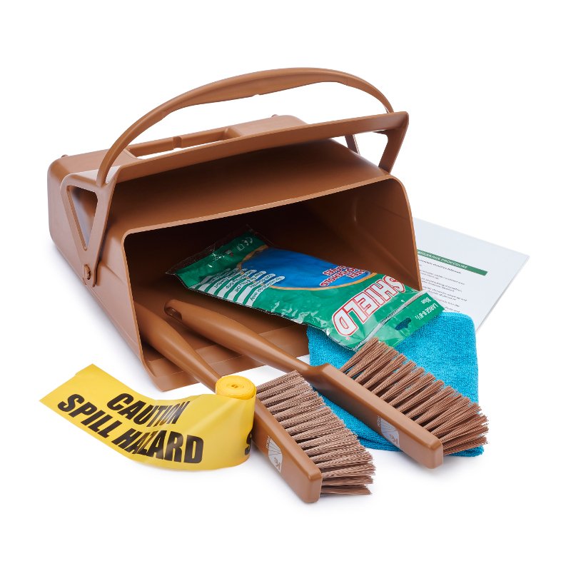 Glass & Hard Plastic Breakage Incident Kit - Brown