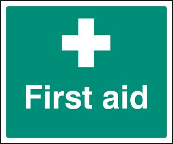 First aid   Size: H (300x250mm)