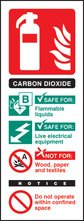 Co2 extinguisher identification