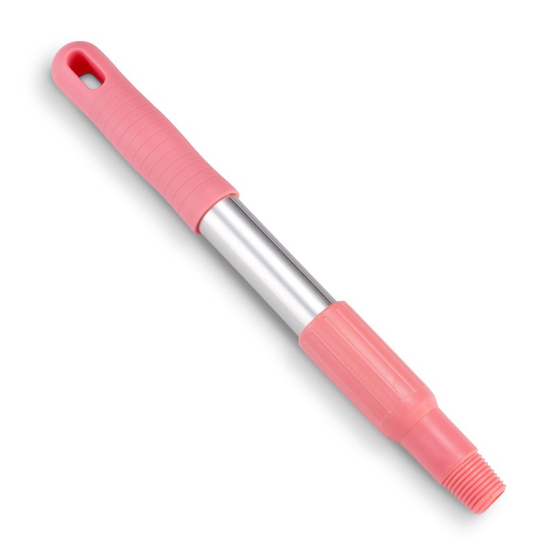 Handle - standard aluminium, threaded, 300mm, pink