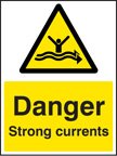 Danger strong currents