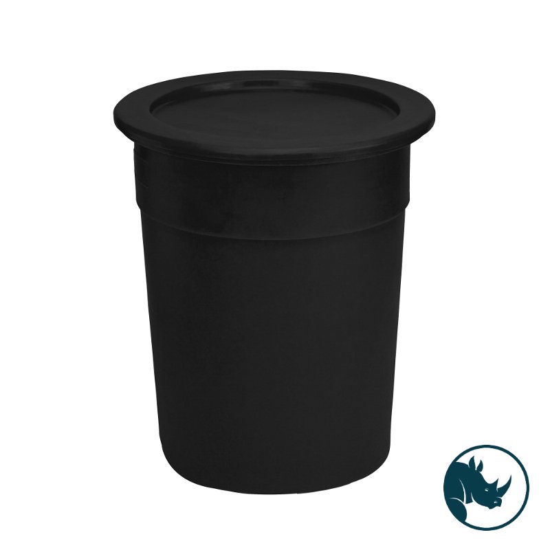 Tapered bin lid - to fit TP2110, black