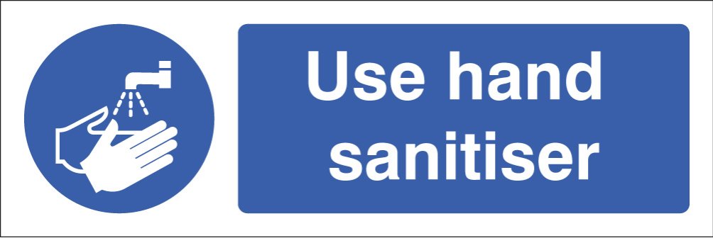 Use hand sanitiser