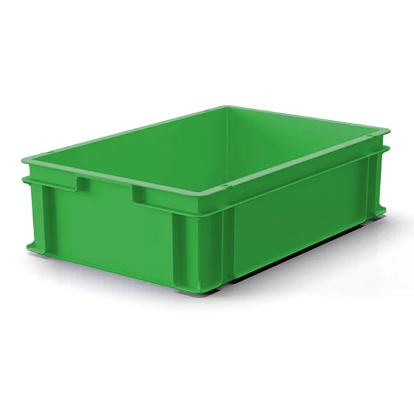 Stacking Box, 600x400x170mm, Green