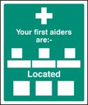 Your first aiders are