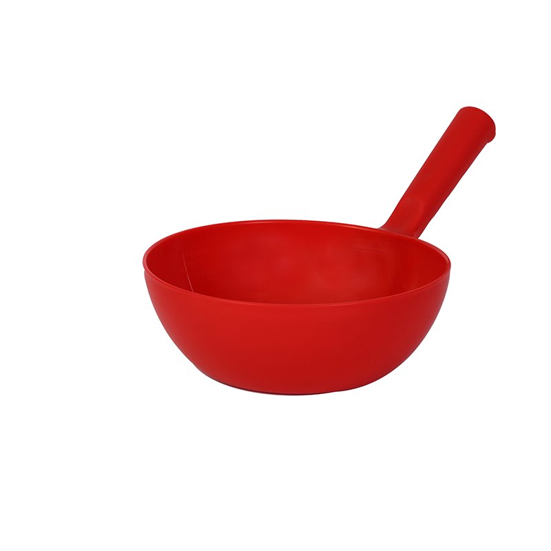 Round Hand Scoop - 2 Ltr, Red