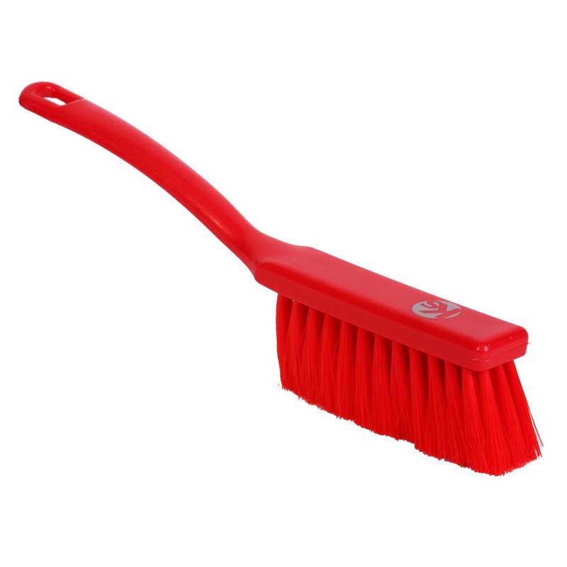 Bannister brush - extra soft PBT bristle, 340mm, red
